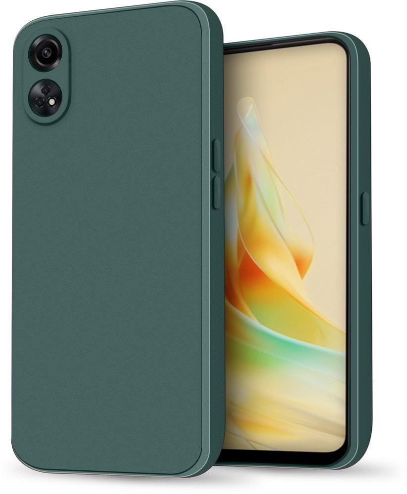 Силіконовий чохол HardCorner OPPO Reno8 T (з мікрофіброю) Green (35402-08)