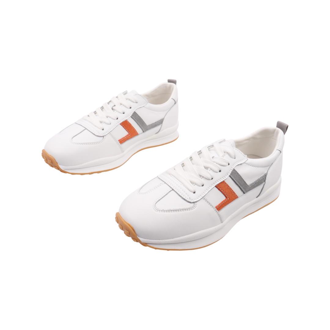 Кросівки жіночі Vikonty зі шкіри р. 37 Білий (335-22DTC) - фото 5