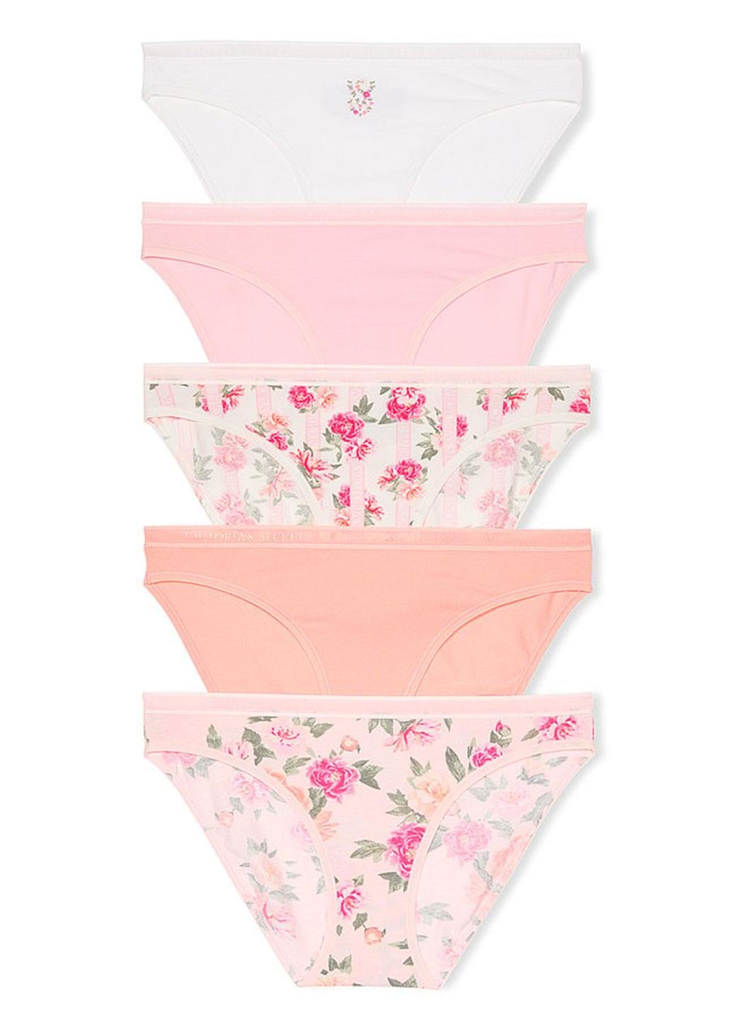 Набор трусиков Victoria's Secret L 5 шт. Разноцветный (7000R00424169QD7L)
