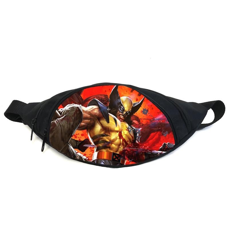 Поясная сумка-бананка Cappuccino Toys Люди-Х GB-Wolverine 01 Черный (2399980084) Поясная сумка-бананка Cappuccino Toys Люди-Х GB-Wolverine 01 Черный (2399980084)