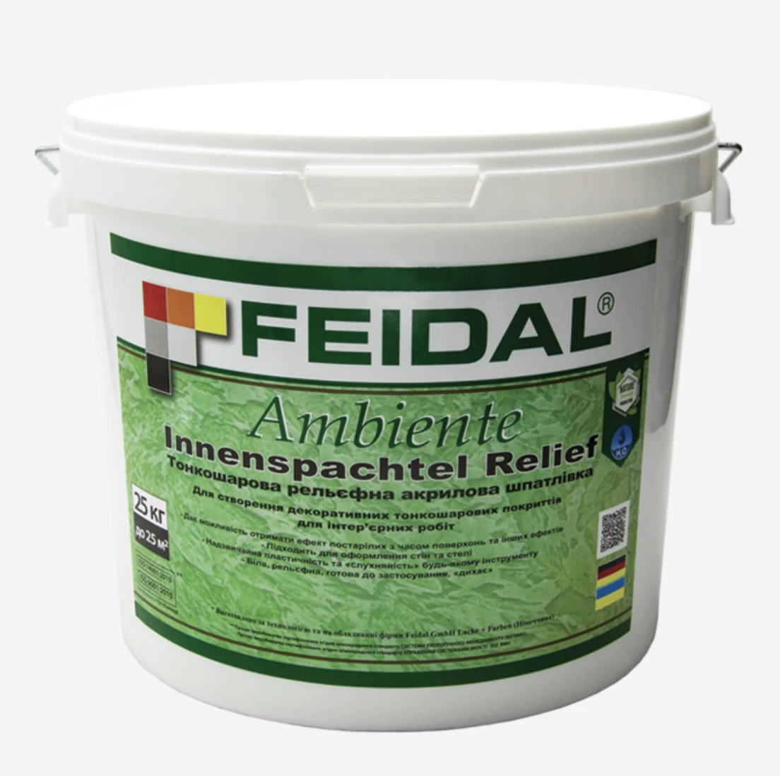 Декоративная штукатурка Feidal Innenspachtel Relief 25 кг (1886454887)