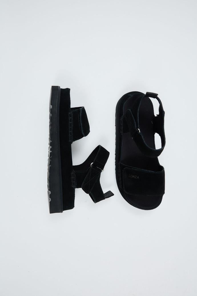 Босоножки женские LONZA на платформе р. 36 Черный (200449) - фото 2 Босоножки женские LONZA на платформе р. 36 Черный (200449) - фото 2