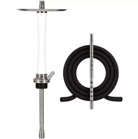 Шахта AROMA Hookah X-Ray Steel White (23135)