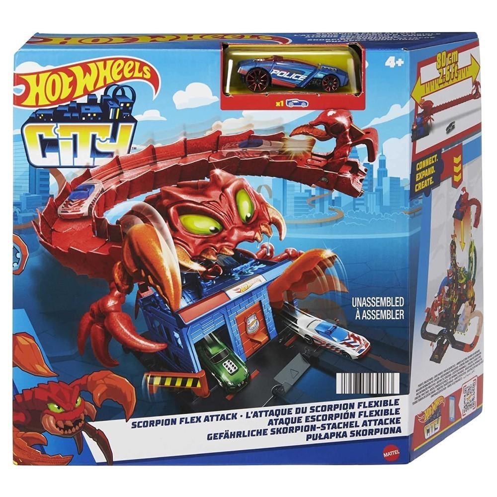 Ігровий набір Hot Wheels Небезпечні істоти Атака скорпіона (HDR32)