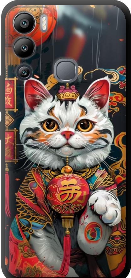 Чехол на Infinix Hot 12i China Cat v2 (6135b-2863-42517)