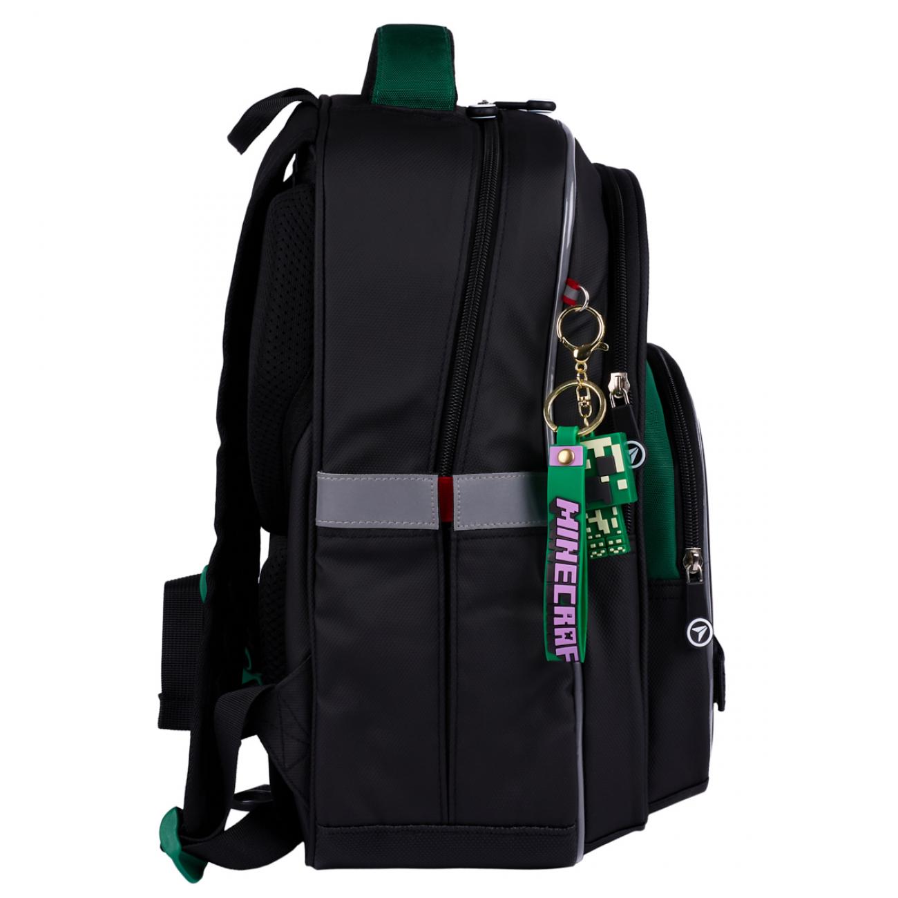 Школьный рюкзак YES S-91 Minecraft Game полукаркасный с ортопедической спинкой (559819/995087) - фото 3