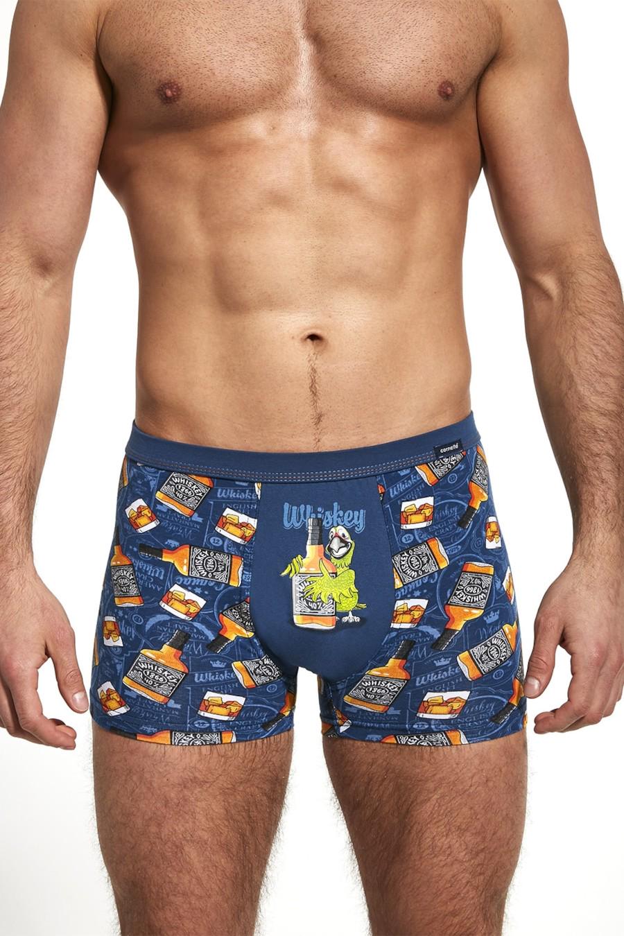 Трусы боксеры Cornette р. 48/M Джинсово-оранжевый (68410) Трусы боксеры Cornette р. 48/M Джинсово-оранжевый (68410)