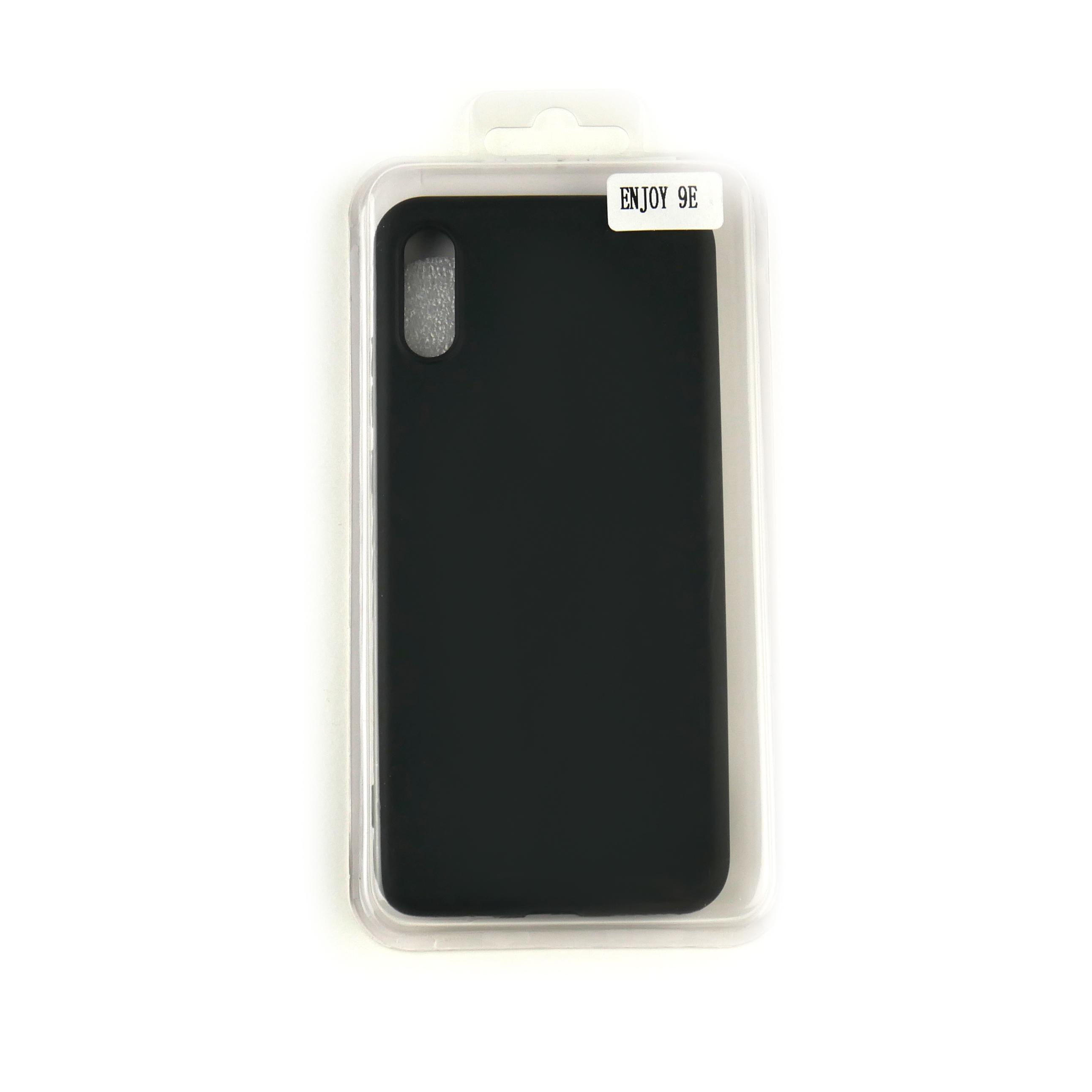 Чехол Silicone Case Full Cover Huawei Enjoy 9e Черный