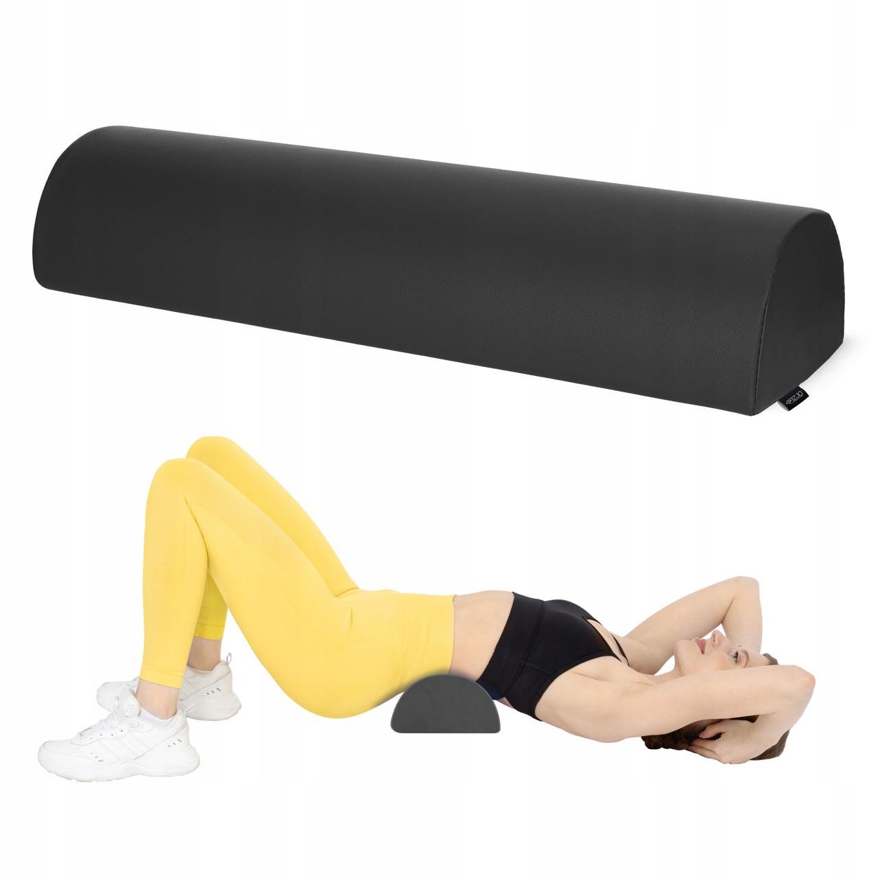 Полувалик для реабилитации и массажа 4fizjo 60x18x12 Black (P-5905973402941) - фото 7 Полувалик для реабилитации и массажа 4fizjo 60x18x12 Black (P-5905973402941) - фото 7