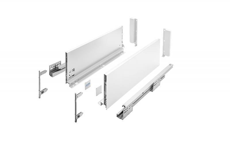 Выдвижная шухляда Axis Pro высокий-C1 L 300 мм H 168 мм Белый (PB-AXISPRO-KPL300C1)