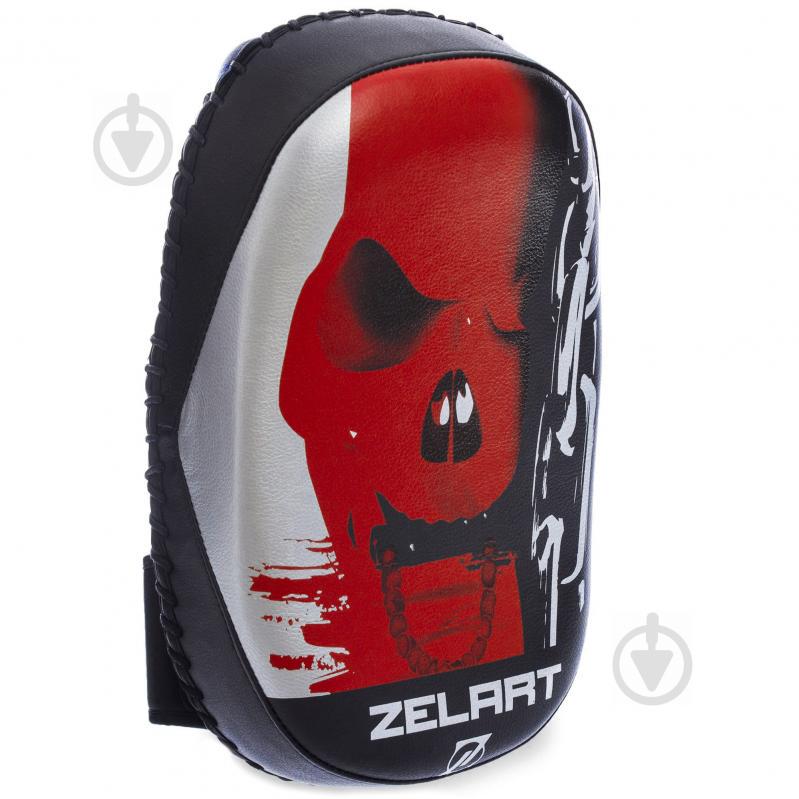 Макивара тай-пэд из PU planeta-sport ZELART BO-1318 Черный-красный
