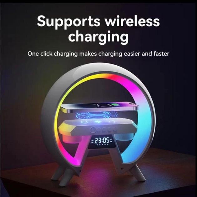 Лампа-ночник с беспроводной зарядкой и Bluetooth динамиком (G-Lite XM-X63) - фото 6 Лампа-ночник с беспроводной зарядкой и Bluetooth динамиком (G-Lite XM-X63) - фото 6