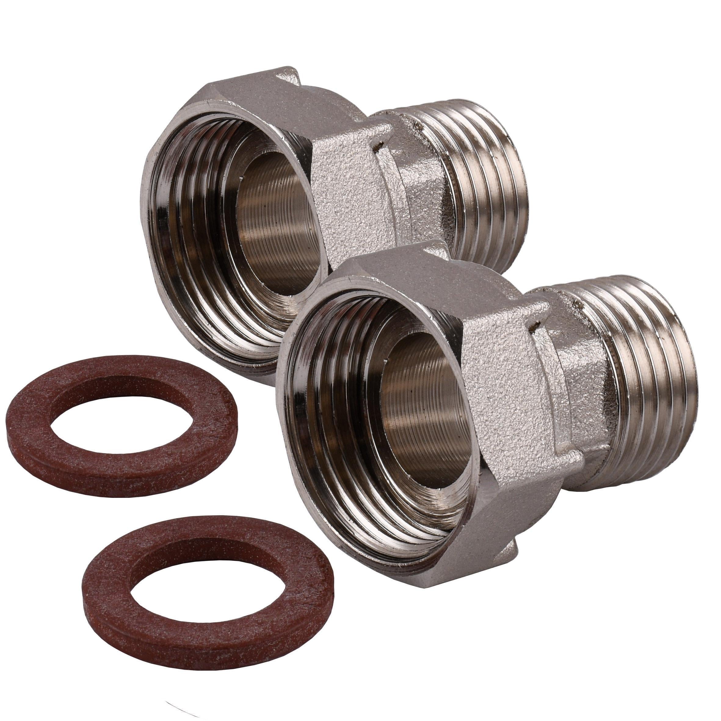 Комплект штуцеров Optimum NU433B 3/4x1/2"ВЗ никелированный (000030898)