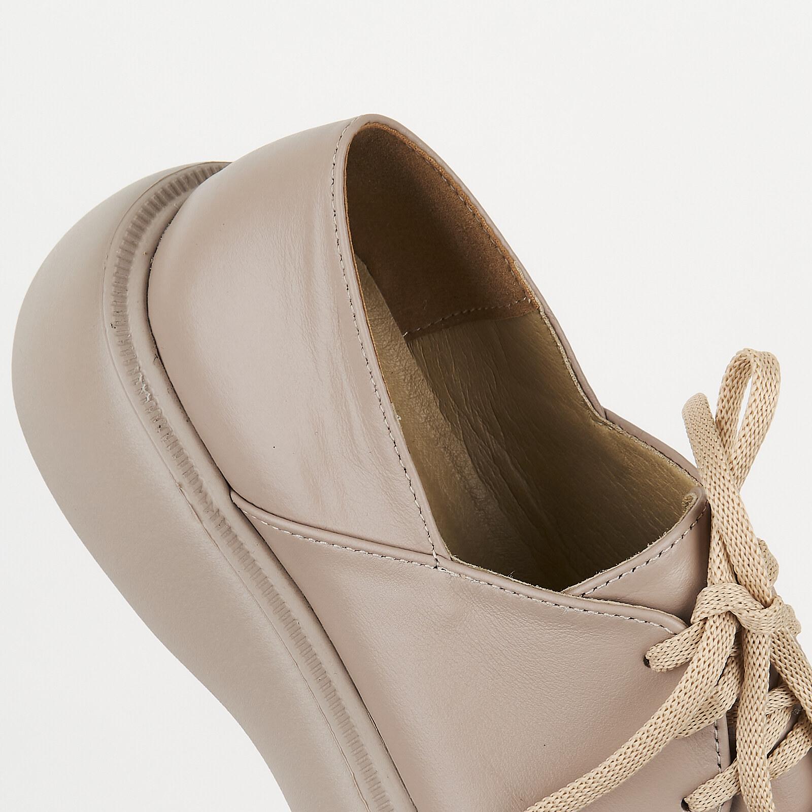 Туфли Ambruchi 255x65 Hilari 3 кожа женск. р. 39 Бежевый - фото 3