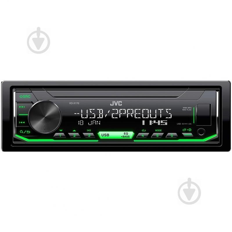Автомагнитола JVC KD-X176 - фото 2 Автомагнитола JVC KD-X176 - фото 2