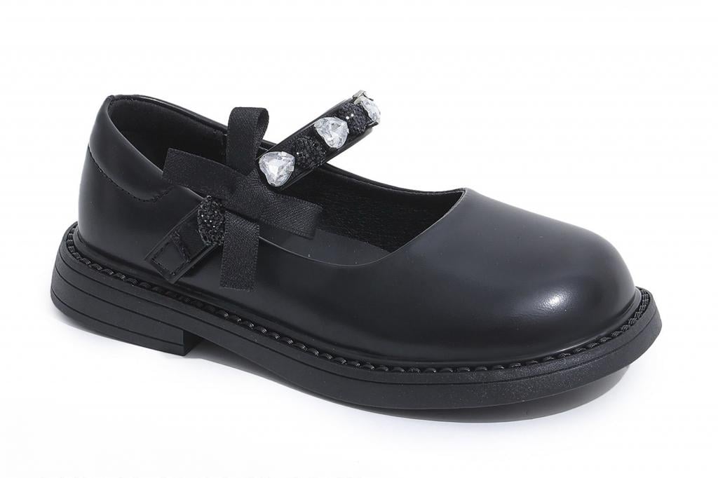 Туфлі для дівчаток 636 р. 26 Чорний