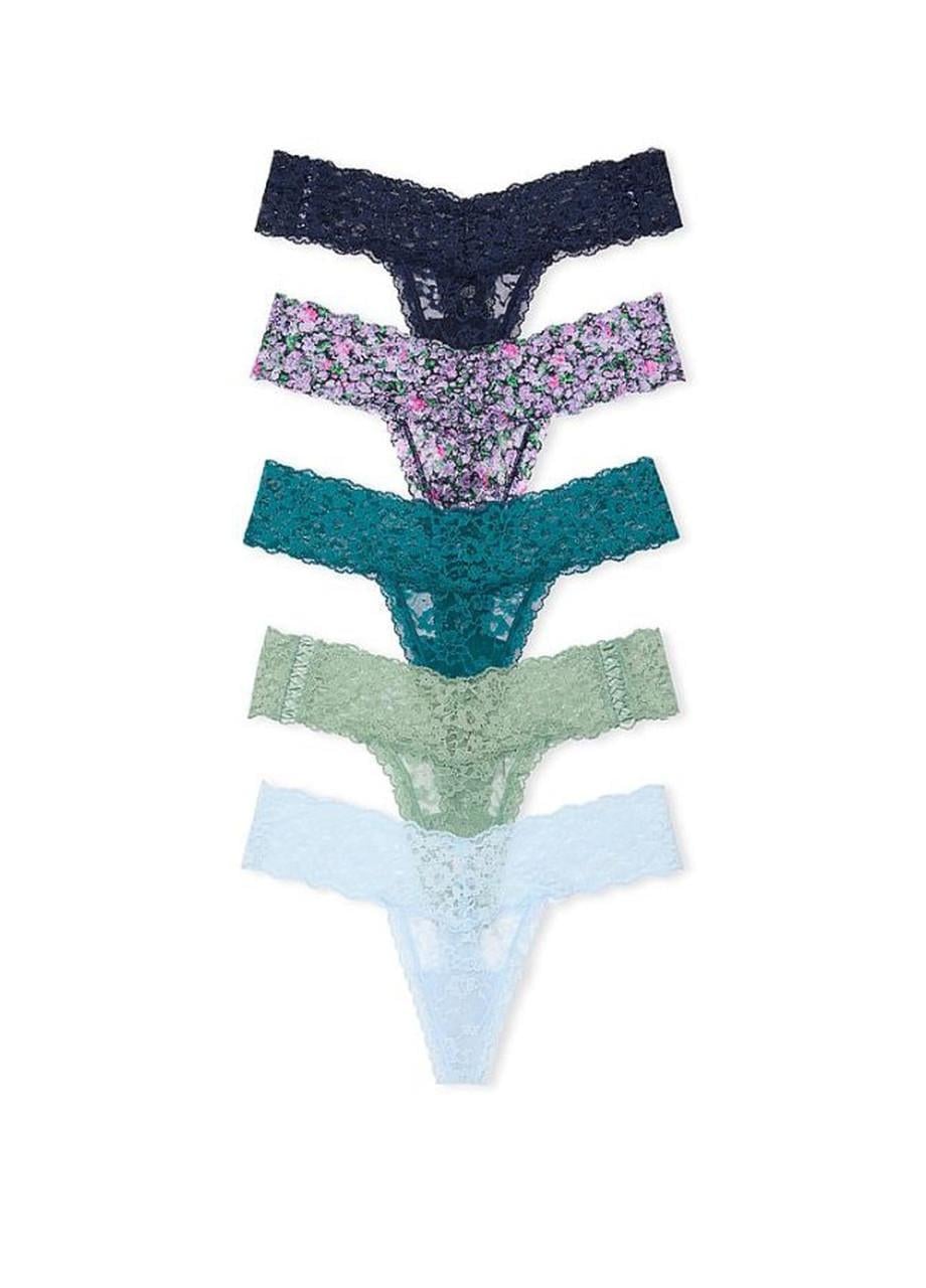 Набор женских трусиков стрингов Victoria's Secret S Разноцветный (2473956601)
