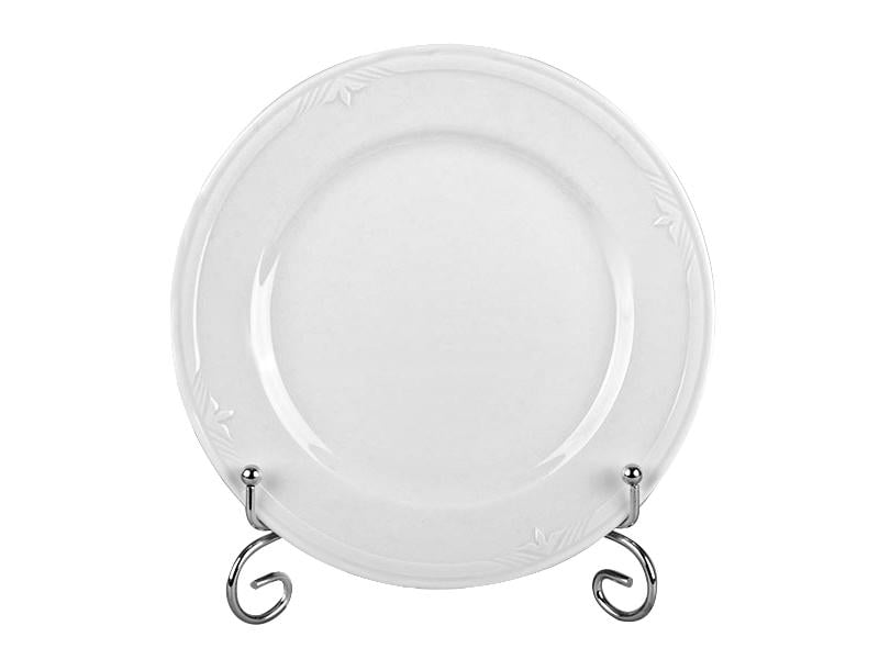 Тарелка плоская стеклянная Light House Jupiter 20 см Белый (39-060) - фото 1