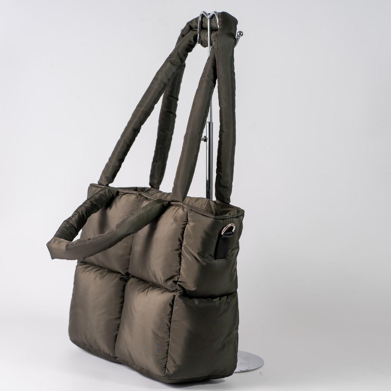 Сумка женская шопер XENIA № 14-24 Хаки - фото 2