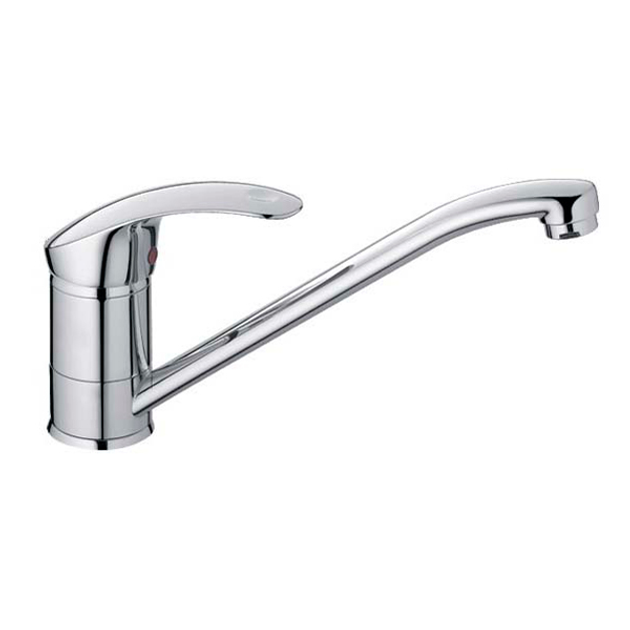 Смеситель для кухни Aqua-World MARTIN на гайке Хром (СМ40М.35.1)