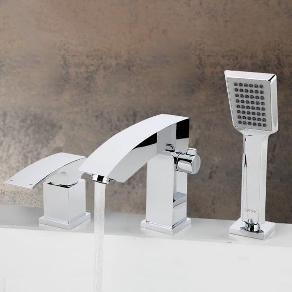 Смеситель на борт ванны Gappo Jacob G1107 Хром - фото 2