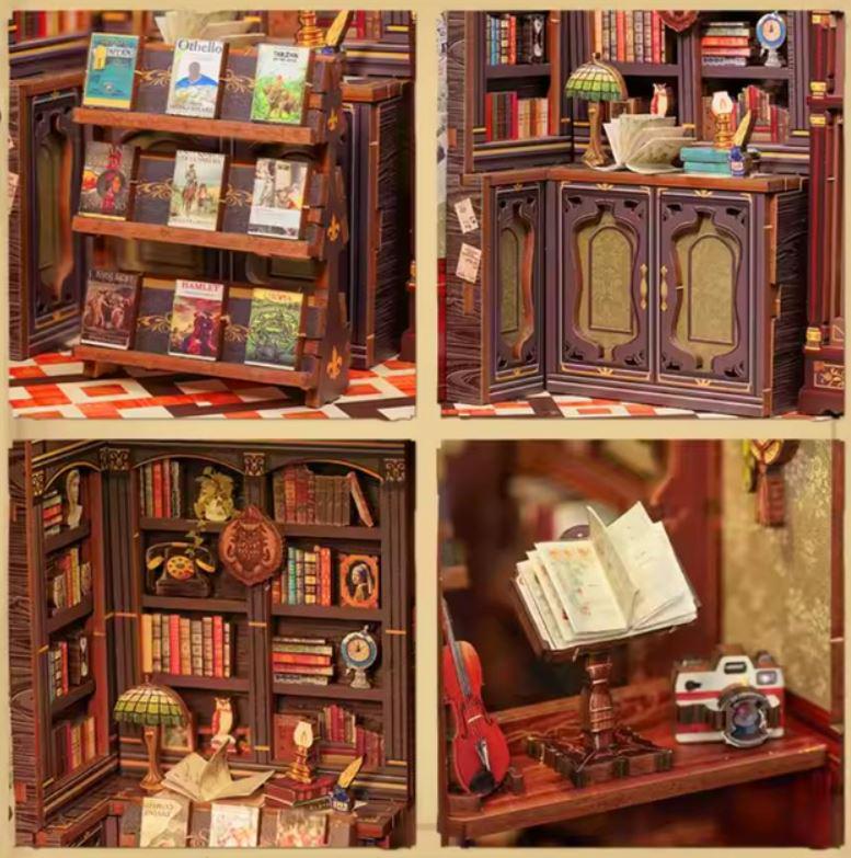 Румбокс книжный 3D DIY CuteBee Бук Нук Британский книжный магазин - фото 10