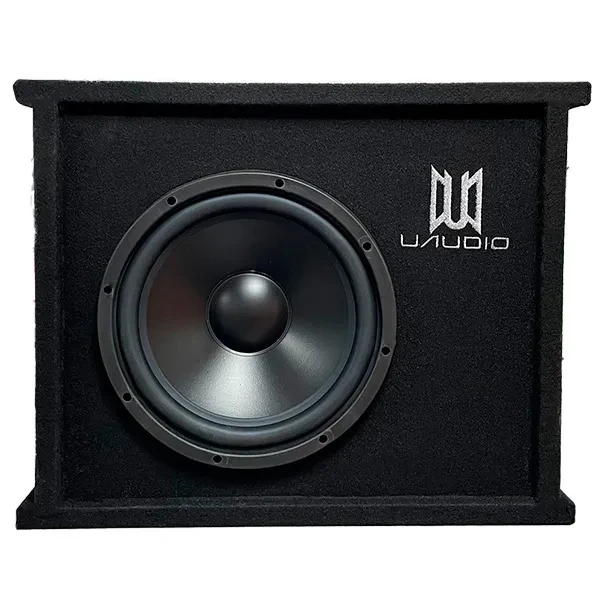 Сабвуфер автомобільний корпусний активний UAudio Icon AS 10 із вбудованим підсилювачем 300 Вт 10" (3154)