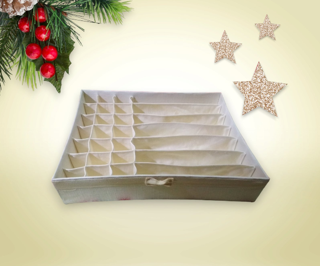 Органайзер большой тканевый Luib AVA 6.3 для хранения нижнего белья 40х50х10 Лен - фото 3 Органайзер большой тканевый Luib AVA 6.3 для хранения нижнего белья 40х50х10 Лен - фото 3