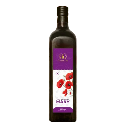 Масло маковое Craft Oil 250 мл (1693272183)