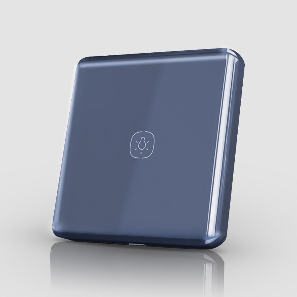 Выключатель сенсорный Tuya Zigbee 1 клавиша Синий