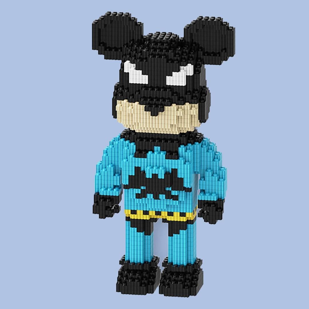 Конструктор детский в виде мишки Bearbrick Batman (2559185676)