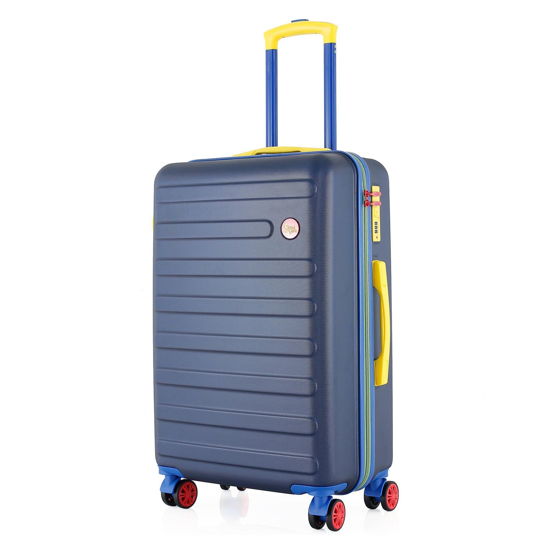 Чемодан средний SEMI LINE T5847-2 ABS-пластик 24 дюйма 63 л Синий