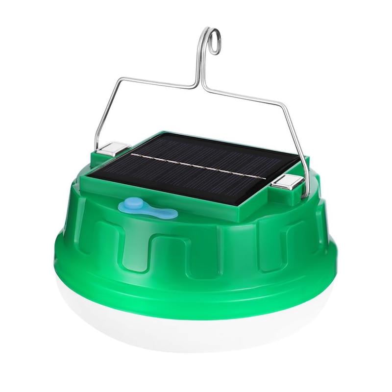 Фонарь аккумуляторный NEWVEW NV-E953 50W Solar Panel 3600mAh Green