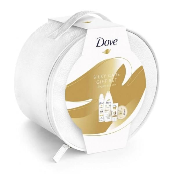 Подарунковий набір Dove Silky care gift set Elegant Soft set (316783)