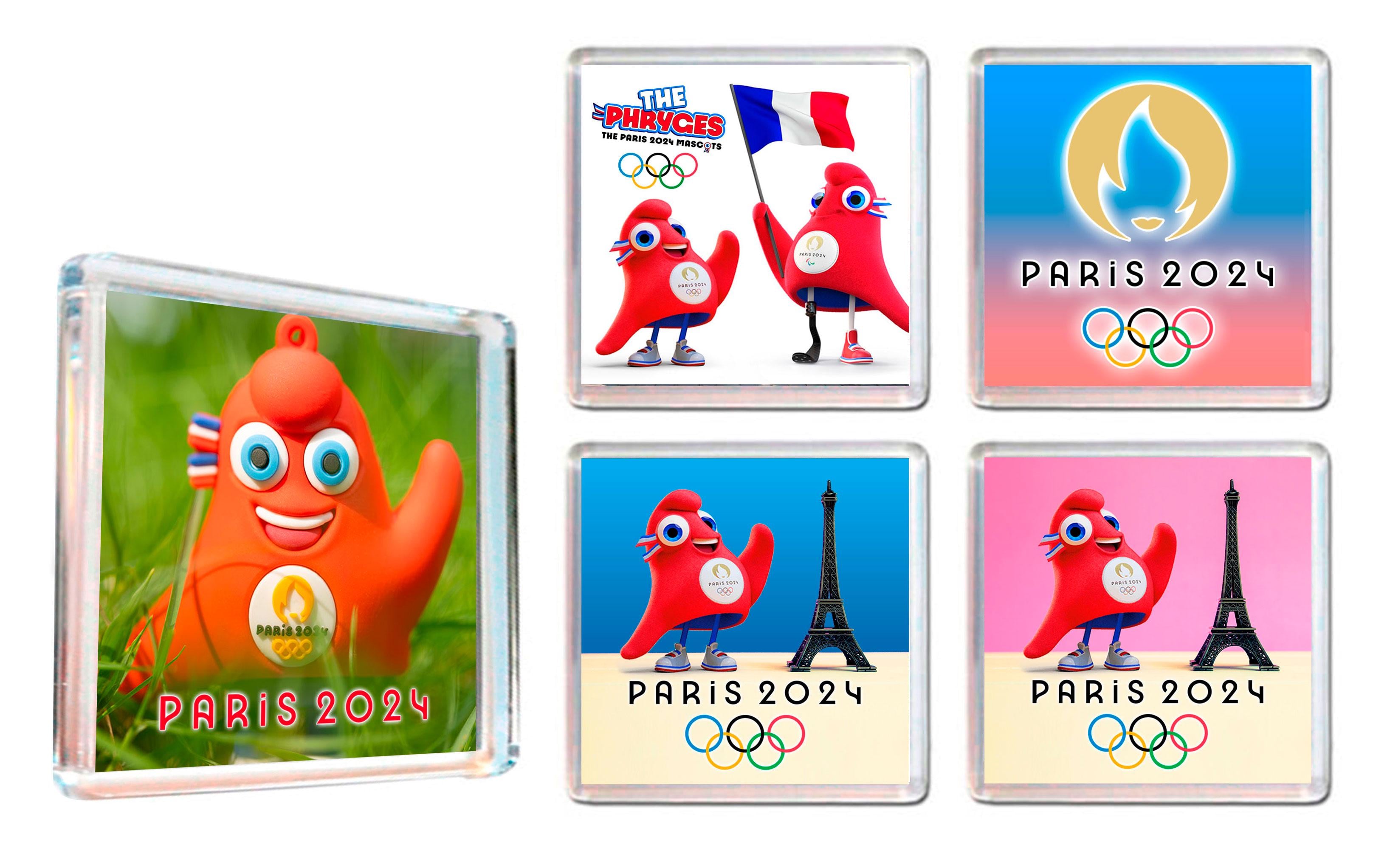 Магниты на холодильник APRIORI Олимпийские игры 2024 5 шт. (UA2504)