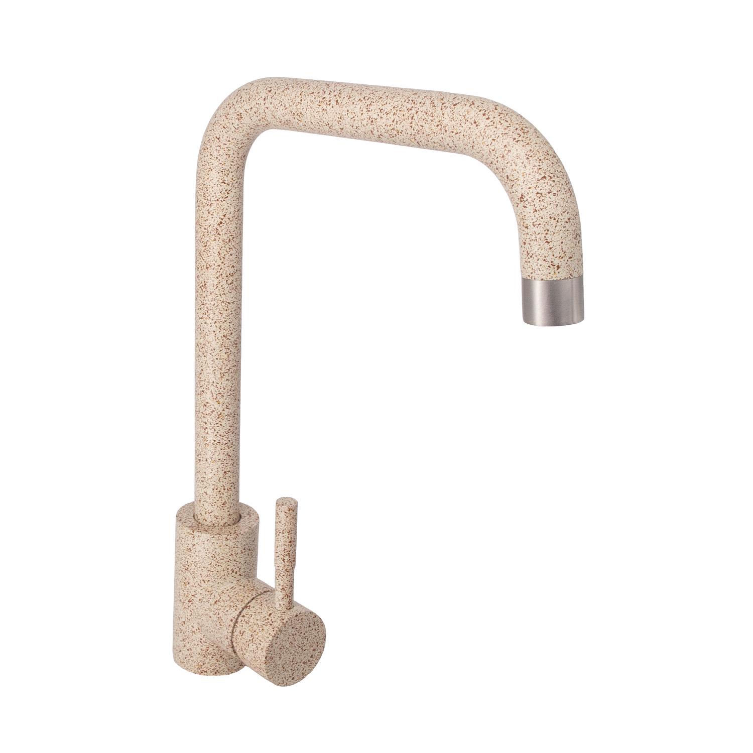 Смеситель для кухни Platinum NА3008B PLS-A32292 однорычажный Бежевый (152538) Смеситель для кухни Platinum NА3008B PLS-A32292 однорычажный Бежевый (152538)