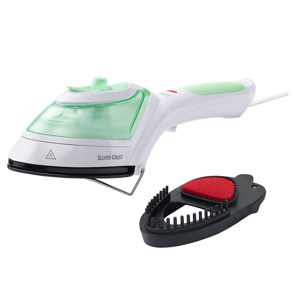Утюг паровой со щеткой Silver Crest SDRB 1000 B1 Белый/Бирюзовый (532958) - фото 2 Утюг паровой со щеткой Silver Crest SDRB 1000 B1 Белый/Бирюзовый (532958) - фото 2