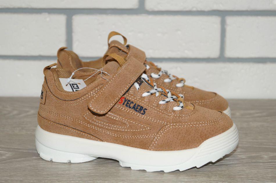 Кроссовки Violeta 33 р. 21 см Коричневый (30103-33)