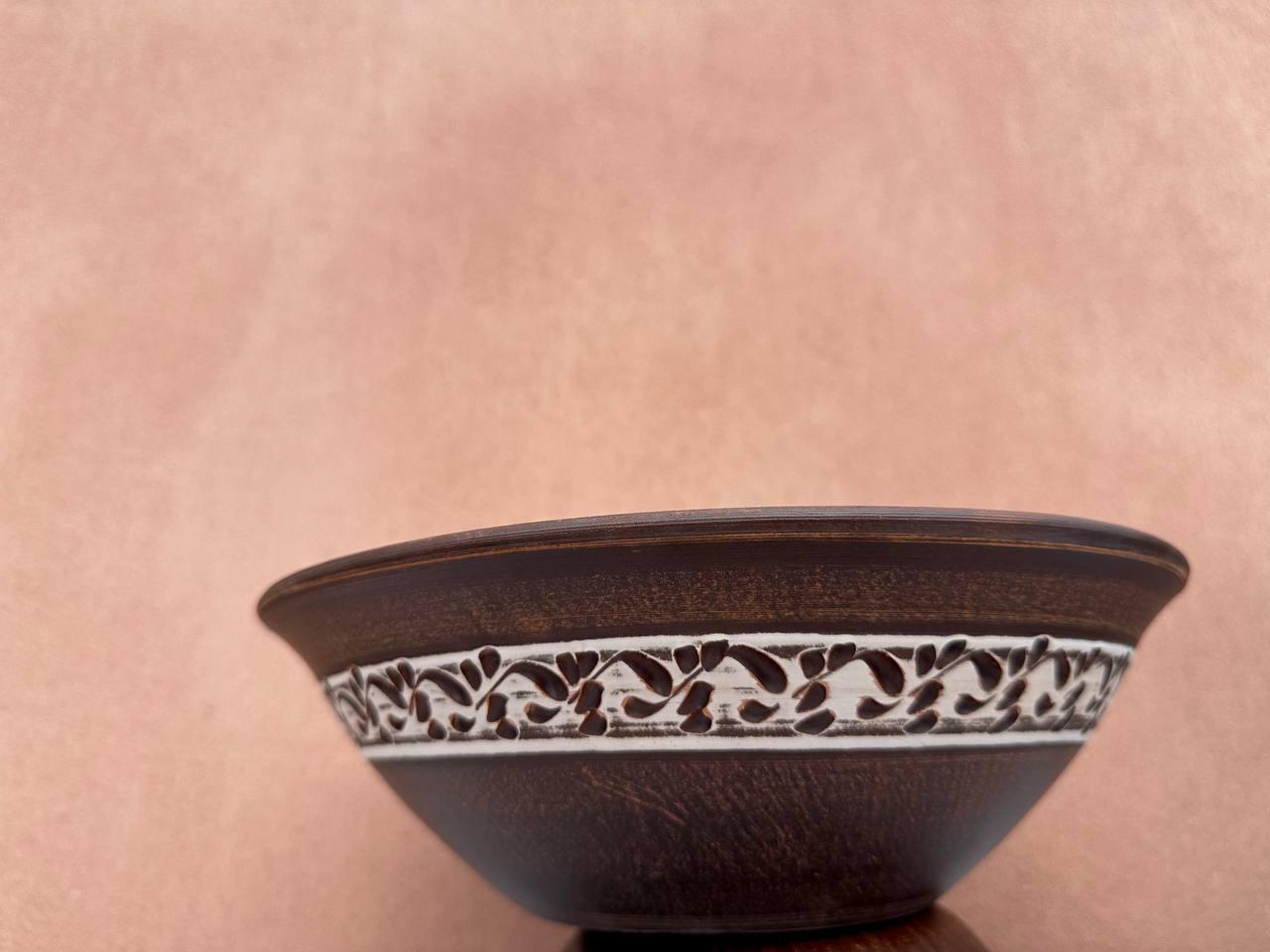 Салатник глиняний ангоб 2,5 л (2559288629) - фото 3 Салатник глиняний ангоб 2,5 л (2559288629) - фото 3