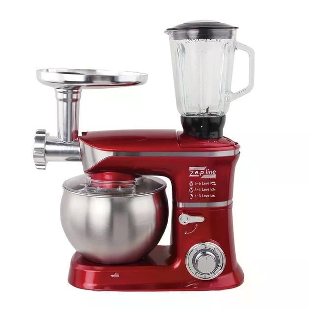 Комбайн кухонний ZepLine ZP-072 3200W 7 л Червоний (ZP072/1) - фото 4