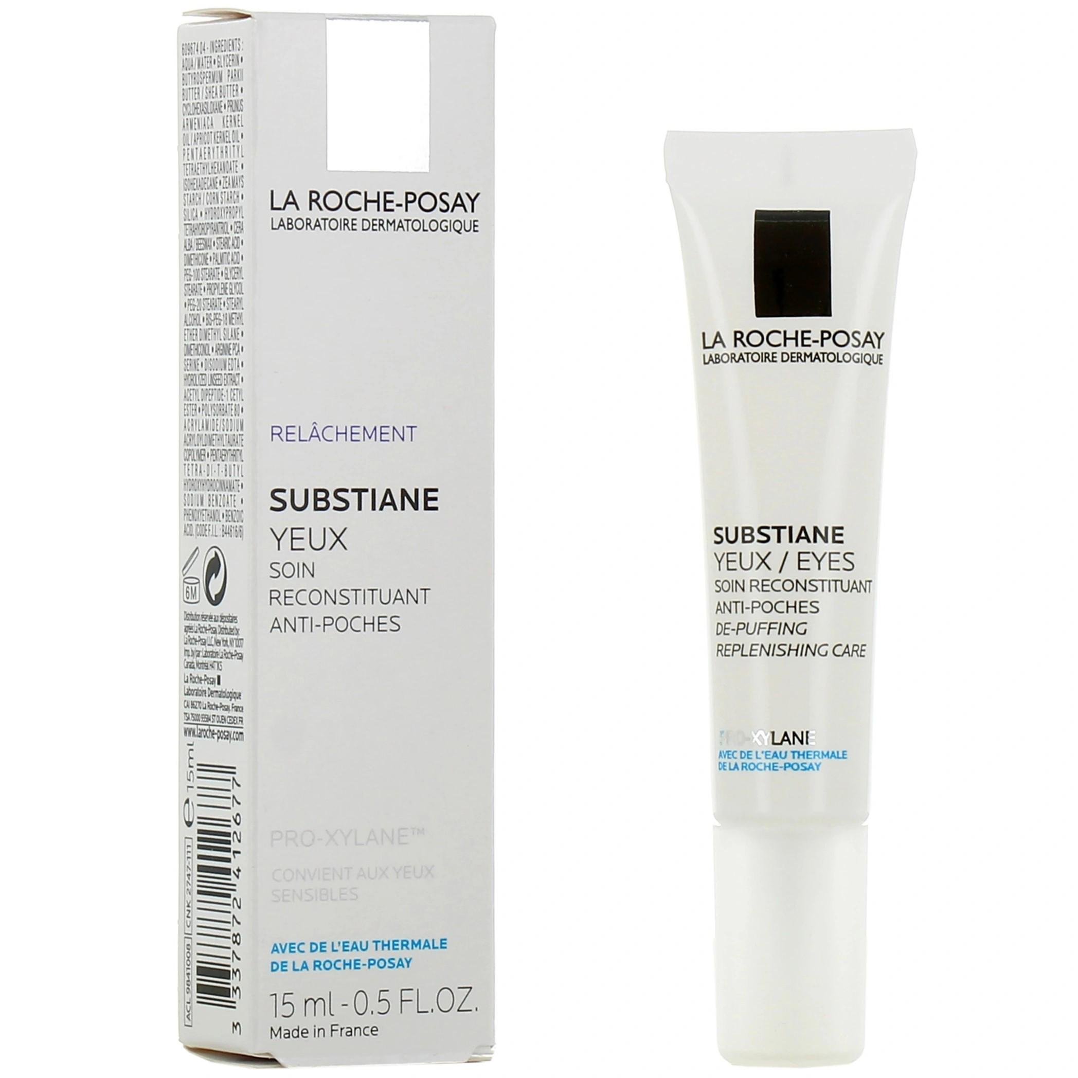 Крем антивозрастной для контура глаз La Roche-Posay Substiane Yeux Soin Reconstituant Anti-poches 15 мл (1884410279)