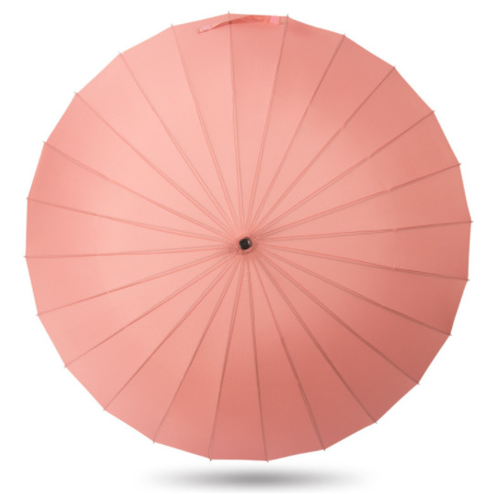 Зонт-трость SUNROZ Large Umbrella с большим куполом 24 спицы 114 см Розовый (SUN7905)