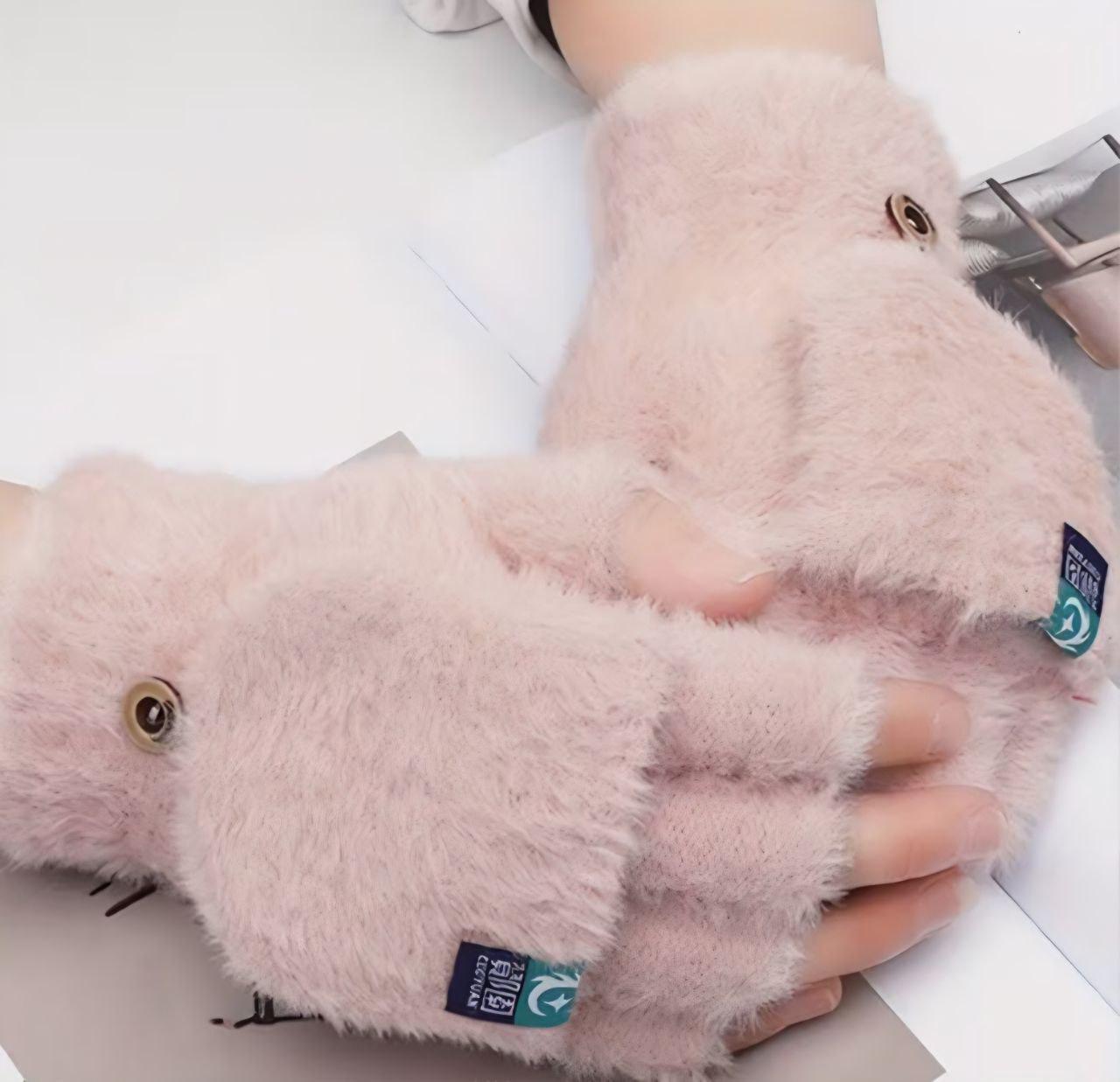 Перчатки-митинки женские Митенки велюровые без пальцев с клапаном S (1305/1) - фото 1 Перчатки-митинки женские Митенки велюровые без пальцев с клапаном S (1305/1) - фото 1