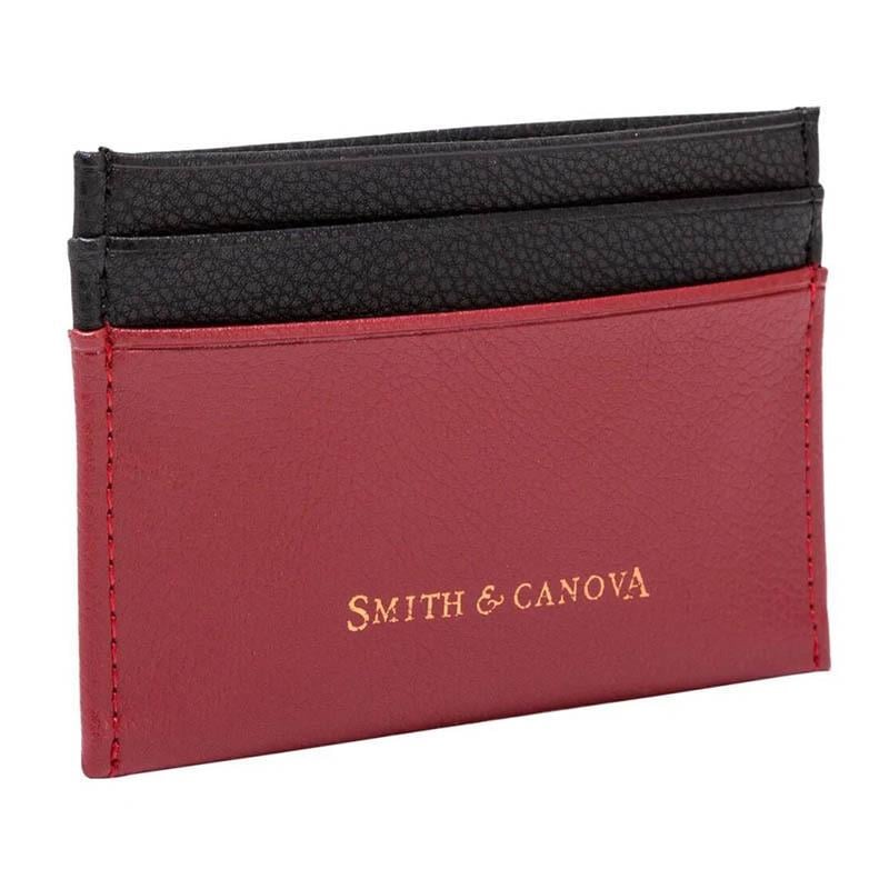 Картхолдер Smith & Canova 26827 Devere Red/Black (26827 RED-BLK) - фото 3