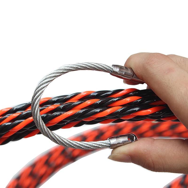 Набор Tactix протяжка для кабеля Ø6 мм 30 м нейлоновая усиленная с чулками (PET.WIRE6-30) - фото 6 Набор Tactix протяжка для кабеля Ø6 мм 30 м нейлоновая усиленная с чулками (PET.WIRE6-30) - фото 6