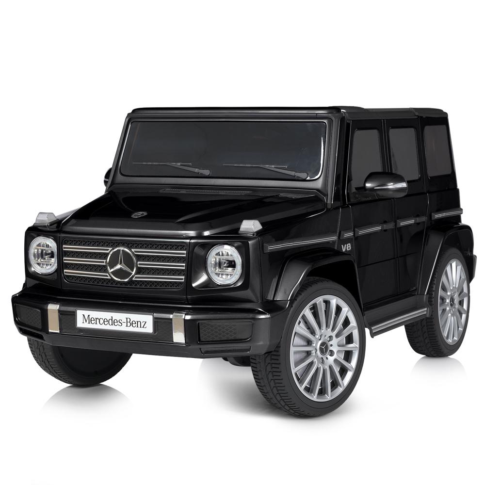 Електромобіль Джип дитячий Mercedes G-Class Гелентваген 4WD M 5028EBLRS Чорний - фото 1