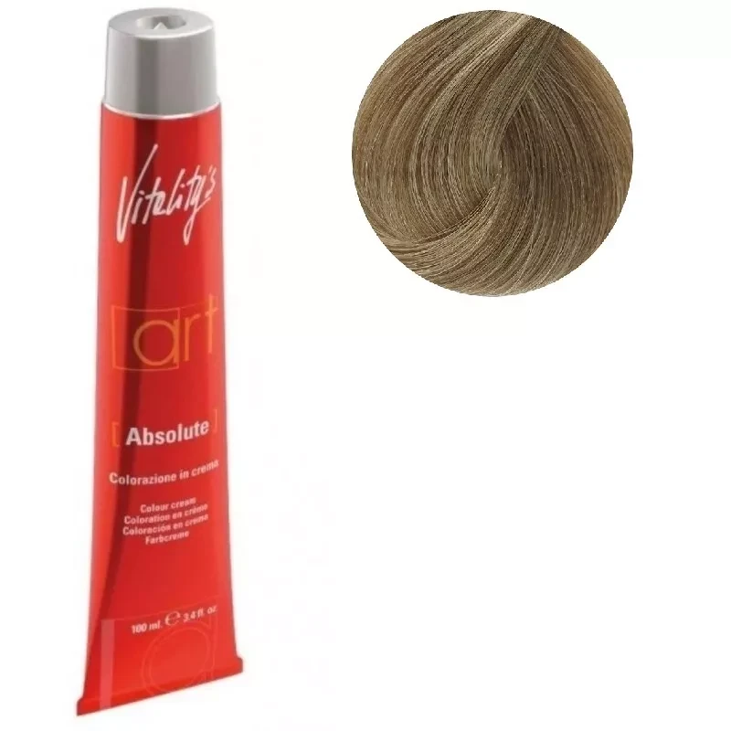 Крем-краска для волос с масляным коктейлем Vitality’s Art Absolute Hair Color Cream 9/12 Матовый очень светлый блондин 100 мл