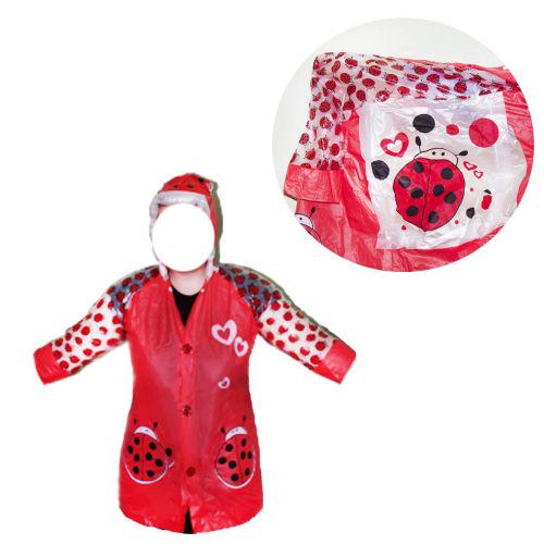 Плащ-дождевик водонепроницаемый L Red Плащ-дождевик водонепроницаемый L Red