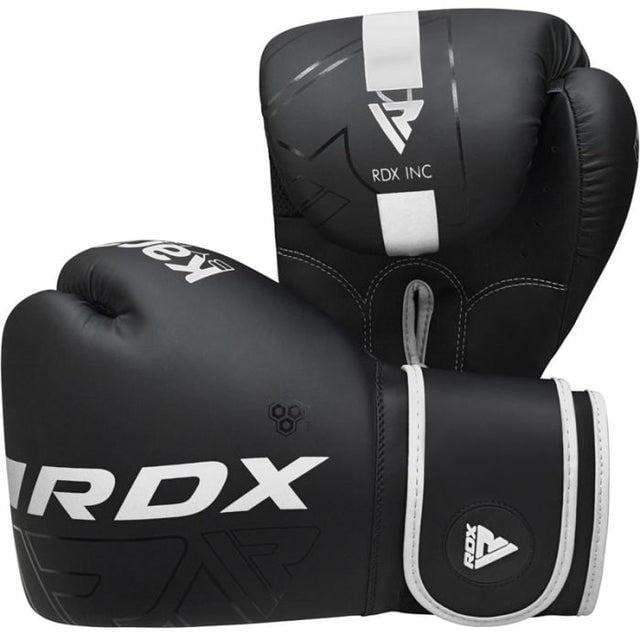 Боксерські рукавиці RDX F6 Kara 16 унцій Matte White (BGR-F6MW-16OZ)