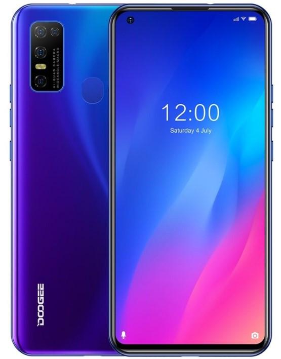 Смартфон Doogee N30 4/128Gb Blue - фото 1